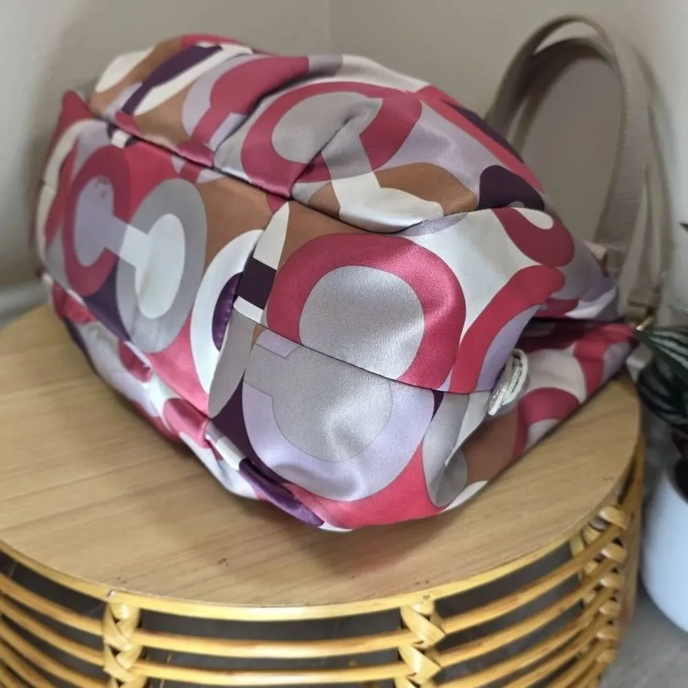 Coach Madison Op Art Maggie Shoulder Bag | Matching Wallet - Picture 6 of 16